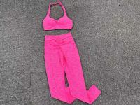 Leggings de dos piezas con espalda en V, gimnasio Tre, conjunto de entrenamiento para correr, ropa deportiva para mujer, traje de yoga - details 33