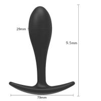 Leten silicona pequeño Anal Butt Plug culo Analplug Butplug consolador Prosate masajeador juegos para adultos juguetes sexys para hombres masturbadores para mujeres - details 3