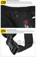 MOTOCENTRIC-bolsa de pierna para motocicleta, carcasa de fibra de carbono, impermeable, riñonera antideslizante para Motocross, gran capacidad - details 9