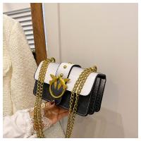 Nueva bolsa de las mujeres, la lucha contra la cadena de piedra patrón de hombro crossbody bolsa, estilo urbano simple - details 5