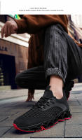 Zapatillas de deporte de moda para hombre, zapatos deportivos informales de moda con parte superior baja y parte inferior suave, zapatos para correr transpirables de malla - details 7