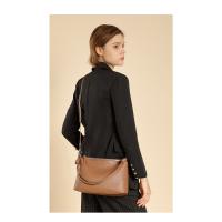 Bolso de Mano de Cuero de Vaca Primera Capa Manga Cruzada de Viaje Sencillo y Gran Capacidad - details 15