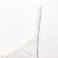 PB&ZA2025 nueva ropa de verano para mujer, estilo básico, informal, versátil, sencilla, prenda interior, camiseta sin mangas ajustada acanalada - details 7