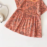 Vestido de algodón para niñas, ropa de bebé, falda de dibujos animados, verano - details 12