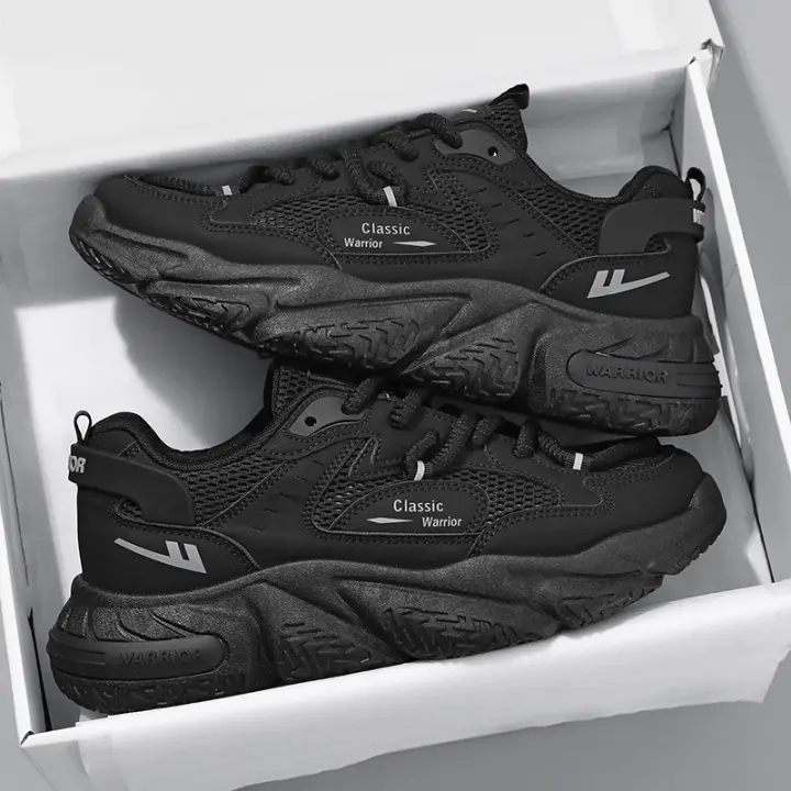 Shoufeistore Zapatos De Hombre Zapatillas Transpirables De Moda, Nueva Plataforma Zapatos Casuales Zapatos Negros Antideslizantes Para Papá - 1