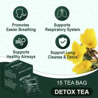 BetterLungs Detox Tea - 15 bolsitas de té de hierbas - Hoja de gordolobo, ginseng, saúco - details 1