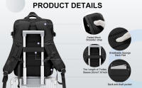 Mochila de Viaje Cabina Avion Easyjet, Bolsos de Viaje, Equipaje de Mano, Maleta portátil - details 4