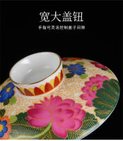 Taza individual cubierta de esmalte, tamaño cerámico de 300 ml, cuenco tritalento extra grande, juego de té Kung Fu para uso doméstico - details 11