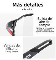 ROCKBROS-gafas fotocromáticas para ciclismo, protección UV400, ultraligeras, deportivas, equipo seguro - details 9