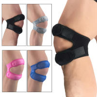 Rodillera ajustable de neopreno, soporte para correr, artritis, puente, tenis, baloncesto, alivio del dolor, 1 unidad - details 1