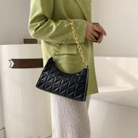Bolso de hombro Hobo para mujer, bolso de cadena, a cuadros, de moda, avanzado, nueva tendencia - details 17