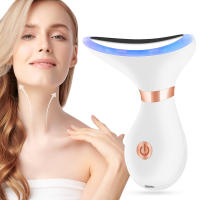 Dispositivo de belleza EMS para cuello Facial, dispositivo de microcorriente, fotón LED, reafirmante, rejuvenecimiento, antiarrugas, Delgado, doble mentón, masajeador de estiramiento Facial - details 2