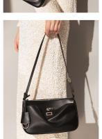 Bolso para mujer Nuevo bolso Kelly Bolso para las axilas Bolso cuadrado pequeño con cierre de cuero Bolso bandolera de hombro para viajeros - details 12