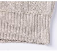 Hombre Color sólido 2024 nuevo Otoño Invierno cálido suéter de moda Casual y cómodo suéter suave - details 12