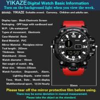 Reloj Deportivo de Lujo Premium Resistente al Sudor Luminoso Multifuncional con Pulsera de Cuero - details 19