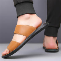 Zapatillas de verano nuevas para hombre, sandalias antideslizantes de suela suave, zapatos de playa para hombre, de moda para exteriores, talla grande - details 16