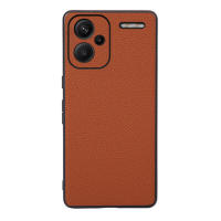 Funda de teléfono para Xiaomi Redmi Note 13 Pro + Plus 5G, protector anticaída de cuero Litchi a prueba de golpes - details 10