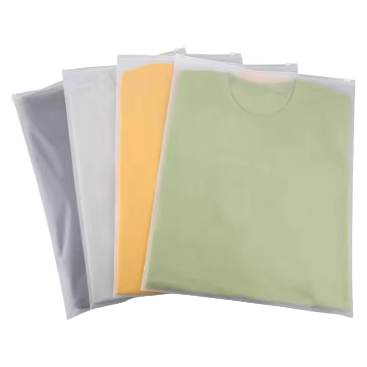 Set de 100 Bolsas Zip Tamaño Grande 35*45cm Bolsas Transparentes para Organizar Ropa - 1
