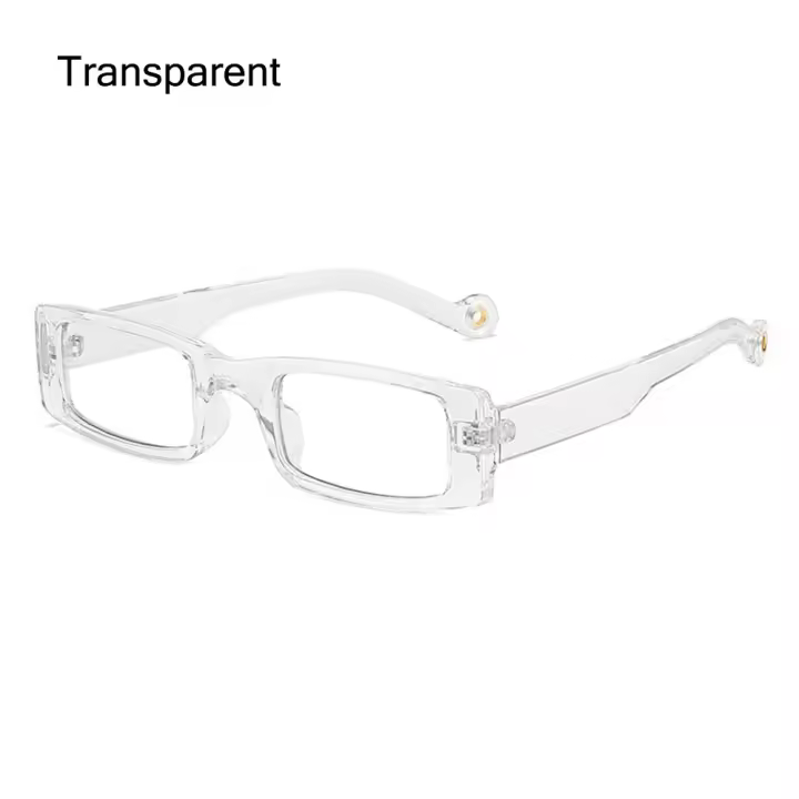 Gafas de sol cuadradas Retro con protección UV, lentes rectangulares para mujer - 1