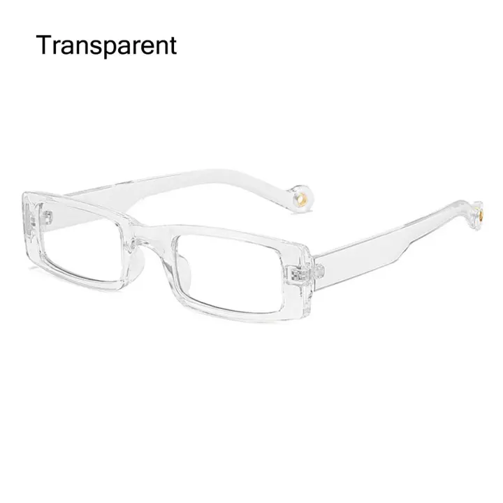 Gafas de sol cuadradas Retro con protección UV, lentes rectangulares para mujer - 1
