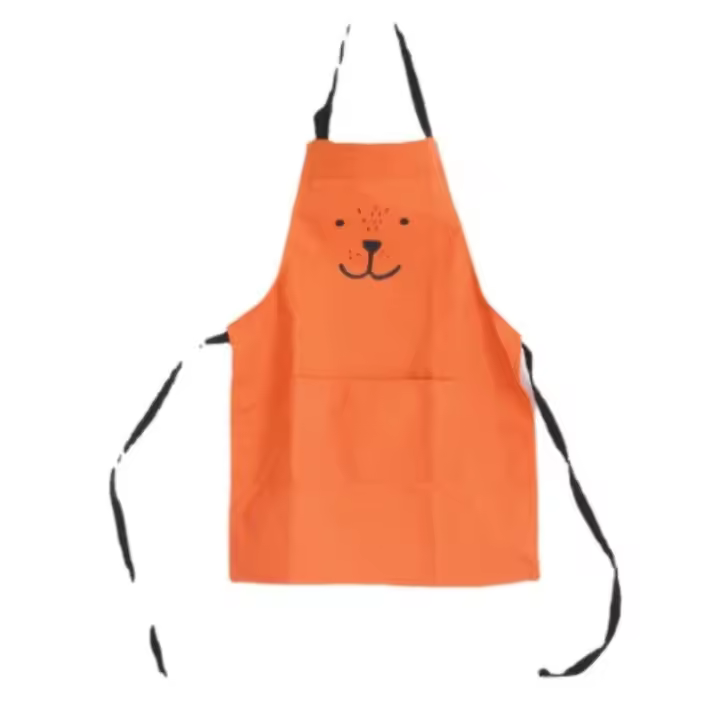 Delantal de Dibujos Animados de Oso Ideal para Cocinar, Barbacoa, Pintura - 1
