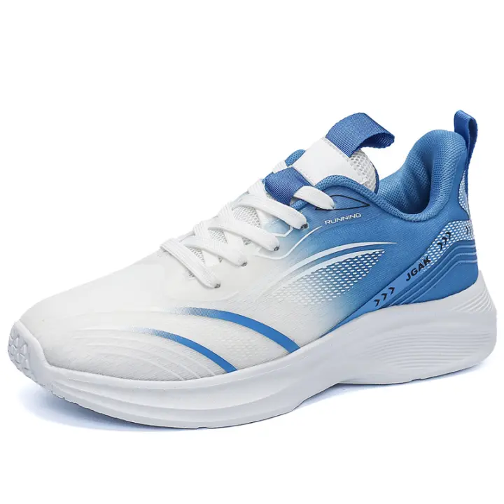 50 yardas Zapatillas de correr de alta calidad para hombre y mujer, zapatos deportivos informales de malla cómodos y ligeros - 1
