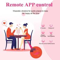 Vibrador Inalámbrico Bluetooth Portátil Control Remoto Móvil para Mujer - details 1