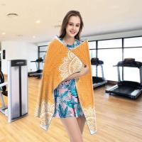 Toallas de playa de microfibra, toalla absorbente súper suave para nadar de secado rápido para natación, deportes, playa, Camping, gimnasio, - details 4