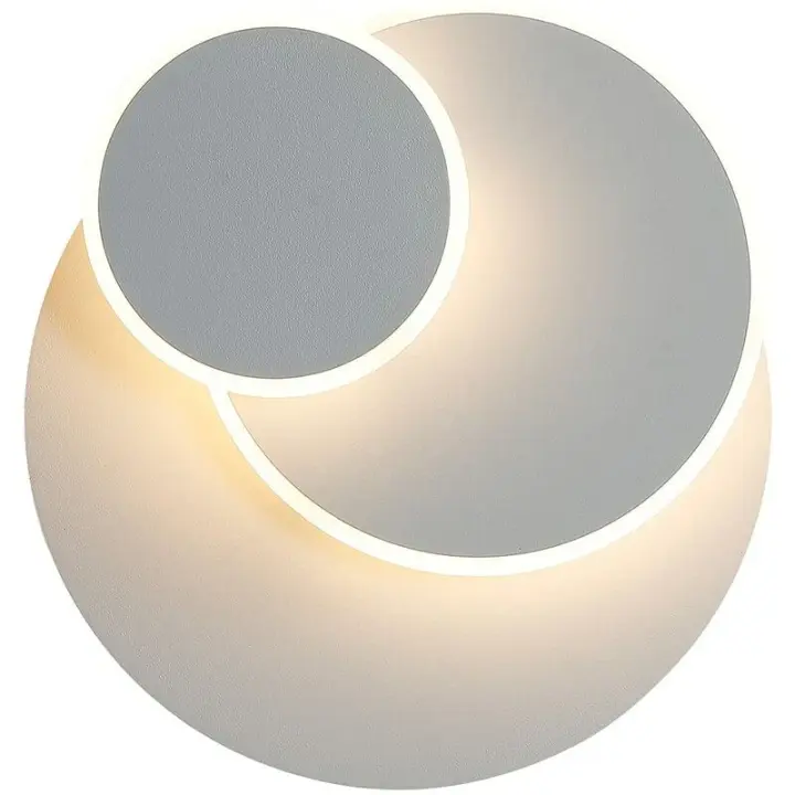 Lámpara de Pared LED Moderna de Metal 15W Gira 350° Luz Cálida de 3000K - 1