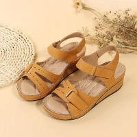 Sandalias suaves con punta abierta para mujer, zapatos sin cordones para caminar, calzado de fiesta, novedad de 2024 - details 2