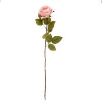 Ramo de rosas artificiales de tela de seda, arreglos florales con borde quemado, flores artificiales, flores falsas de seda Vintage - details 11