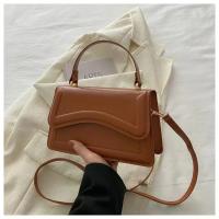 Bolso Cruzado de Cuero PU de Alta Calidad Color Sólido, Bolso Compacto para Mujeres, Bolso Messenger Pequeño - details 17