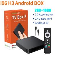 Dispositivo de TV inteligente I96 H3, decodificador con Android 10,0, 2GB + 16GB, IK316, 4K, WiFi 2,4G, 5G, reproductor multimedia, enchufe estadounidense - details 5