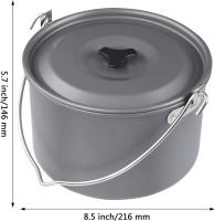 Utensilios de cocina para acampar, olla de cocina portátil para acampar al aire libre, senderismo - details 3