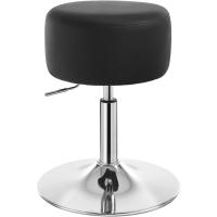 Taburete de Maquillaje Redondo Pequeño Giratorio de Altura Ajustable Taburete Bar Bajo PU para Tocador, Dormitorio, Oficina en Casa y Salón Blanco, BH14ws-1 - details 25