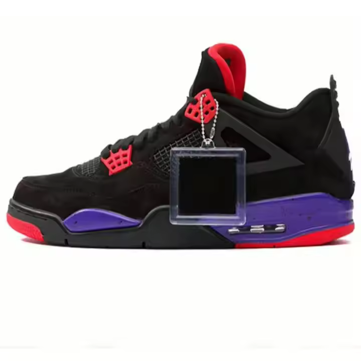 Zapatillas de baloncesto Hombre Mujer Morado Azul Negro Entrenador Zapatillas deportivas sin caja - 1