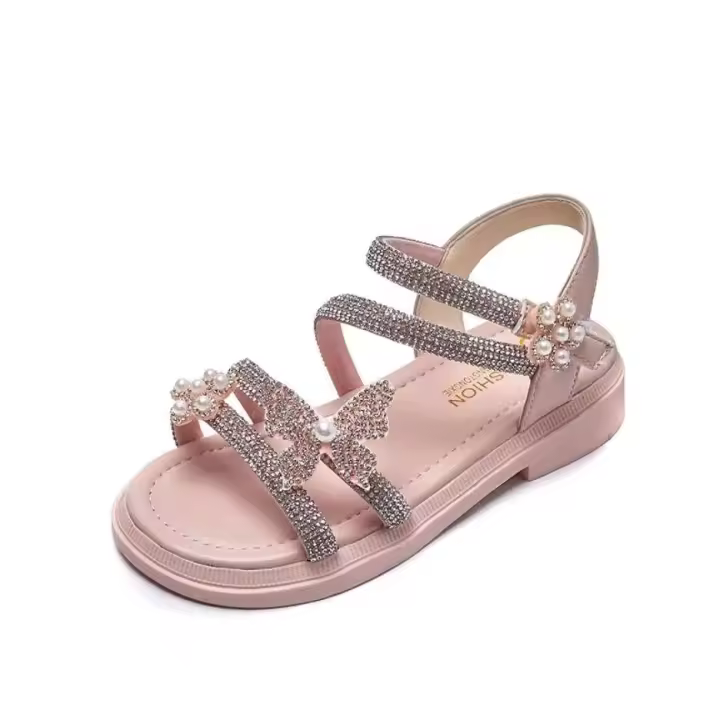 Sandalias de las muchachas de fondo suave antideslizantes de moda de la nueva moda del verano - 1