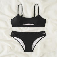 2025 nuevo traje de baño dividido sin tirantes para mujer, Bikini Sexy de playa, traje de baño de aguas termales - details 4