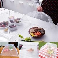 Cubierta de malla plegable para alimentos, paraguas antimosquitos, transpirable, accesorios de cocina - details 5