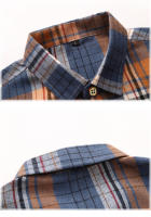Camisa de Verano Casual para Hombres Cuello Cuadrado, Camisa de Oficina con Estilo, Moda de Piso, Talla 7XL - details 32