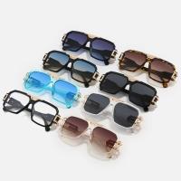 Gafas de sol cuadradas de moda con montura completa, gafas de sol Retro HD de gran tamaño con montura grande, estilo callejero, PC, gafas de sol Unisex para conducir - details 15