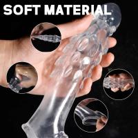 Leten Plug de Vibrador Extensible y Mejorador de Tamaño Anillo de Retraso de Ejaculación para Hombres Juguetes Sensoriales de Salud - details 3
