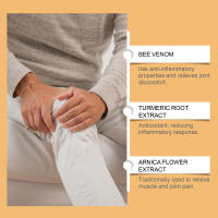 El alivio de las articulaciones con veneno de abeja alivia las molestias, mejora la vitalidad, cuida y nutre las articulaciones, crema de masaje externa - details 7