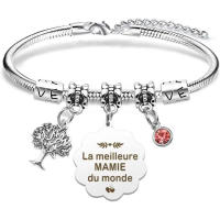 Pulsera de acero inoxidable, pulsera con letras de etiquetas, pulsera de accesorios, venta caliente en Italia - details 30