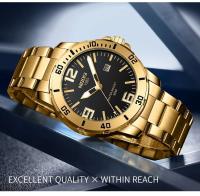 Reloj de negocios luminoso de primera marca con correa de acero inoxidable y movimiento de cuarzo analógico NIBOSI de lujo de primera calidad para hombre - details 17