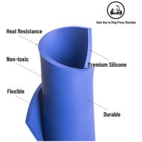 Juego de cubiertas de hoja de silicona, Impresión de transferencia de calor 3D, placa de silicona para tazas, vasos, accesorios - details 4