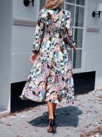 Vestido de manga larga para mujer, estilo retro elegante y bonito, novedad - details 14