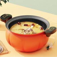 Olla de sopa de calabaza de hierro refinado para el hogar, olla de micropresión de calabaza de gran capacidad de 5/8L, estufa de Gas Universal antiadherente - details 6