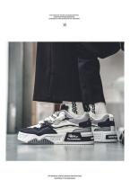 Nuevos zapatos deportivos informales de gran tamaño para hombre con suela gruesa y panel elevado, tallas 39-48 - details 3