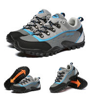 Zapatos de senderismo de marca para mujer, zapatillas deportivas de montaña antideslizantes impermeables para exteriores, cómodas zapatillas de senderismo y escalada - details 16